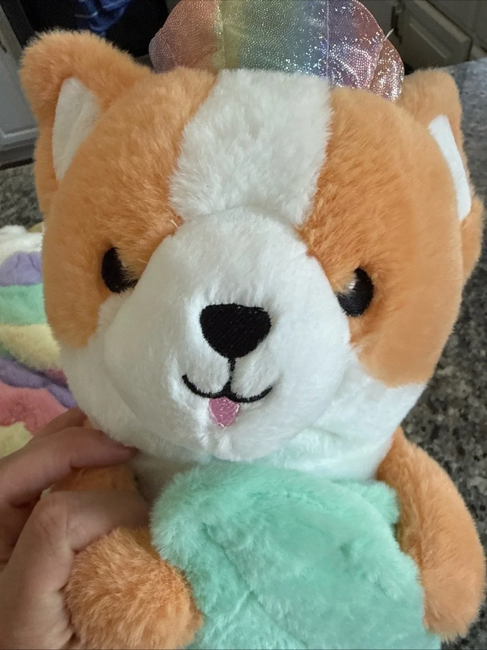 FAO Schwarz Light Up Plush Stuffy Cat Mermaid Rainbow & Glow Brights Corgi Plush